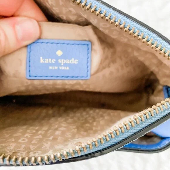 π€ Kate Spade Grove Street Millie Crossbody Bag | Black | Gently Used - Picture 6 of 7